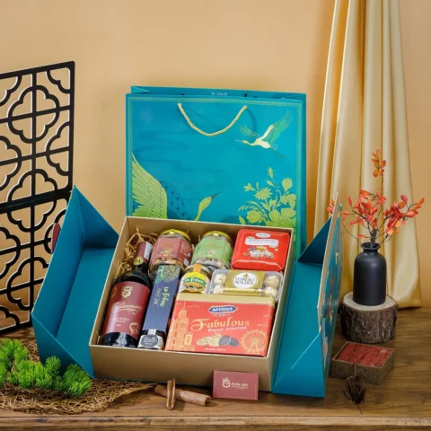 Set quà Tết Tường Thụy – mở hộp