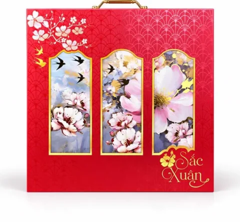 Set quà Tết Như Ý – hộp cứng in logo