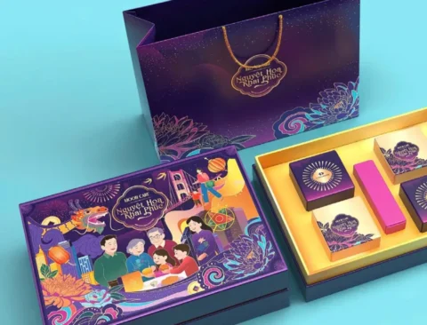 Set Trung Thu Khai Phúc – mở hộp